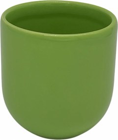 PAHAR CAFEA NOVUM VERDE DESCHIS (PANTONE Green Forest, 250ML) GRESIE GLAZURATA MANUAL