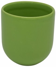 PAHAR CAFEA NOVUM VERDE DESCHIS (PANTONE Green Forest, 250ML) GRESIE GLAZURATA MANUAL