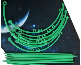 Suport circular pentru plante în ghiveci - 3 inele