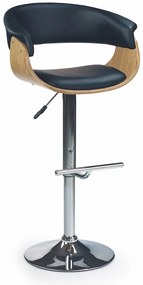 Scaun de bar H45 negru