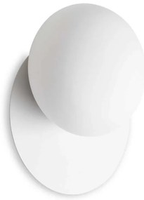 Aplica de perete design modern Ninfea ap1 alba