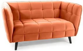 Canapea Castello 2 velvet cinnamon/wenge Blu4215