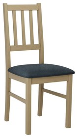 Scaun sufragerie Dalam IV (Stejar sonoma + Albastru închis) . 1103420