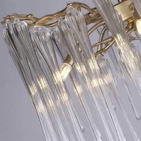 Searchlight 10425-5GO - Candelabru pe cablu HERITAGE 5xG9/33W/230V