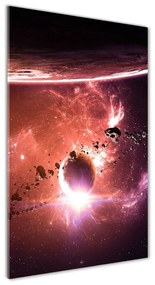 Tablou pe pe sticlă Galaxie