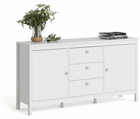 Tvilum Bufet alb cu 3 sertare SALOMO