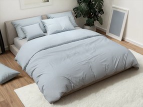 Lenjerie de pat din bumbac LINIE BLUE bleu deschis Dimensiune lenjerie de pat: 70 x 90 cm | 140 x 200 cm