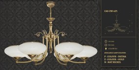 Candelabru 6 brate design clasic realizat manual CASAMIA