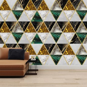 Fototapet - Colaj de materiale 4 (147x102 cm)