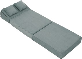 Saltea pliabilă/fotoliu extensibil, 2 in 1, mentolat, PELOS