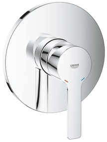 Baterie dus incastrata Grohe Lineare crom lucios