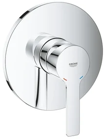 Baterie dus incastrata Grohe Lineare crom lucios
