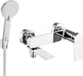 Mexen Zero Baterie baie R40 cu set de duș, crom - 7113R40-00