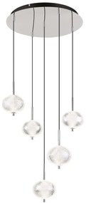 Lustra LED suspendata design modern AIDA 5L