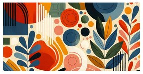 Tablou abstracție cu motiv natural