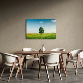 Tablu - Copac în luncă (90x60 cm)