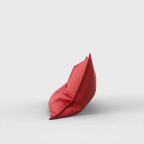 Fotoliu tip Perna Magic Pillow, Material Piele ecologica - Rosu