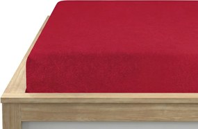 Cearsaf Frote PREMIUM rosu 180x200 cm