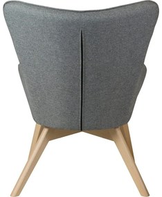 Fotoliu gri Niko – Ropez