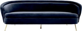 Canapea eleganta design LUX Orion, savona midnight blue