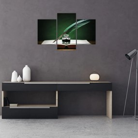 Tablou cu stilou sriind (90x60 cm)