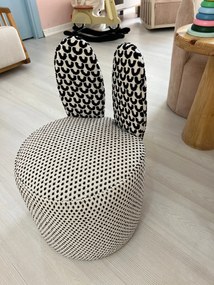 Taburete Bunnie (negru + alb). 1087797