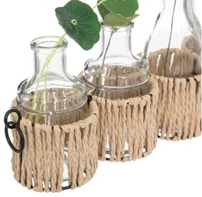 Set de 5 vaze decorative cu flori artificiale POSY