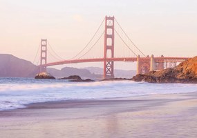 Fototapet - Podul Golden Gate (254x184 cm), în 8 de alte dimensiuni noi