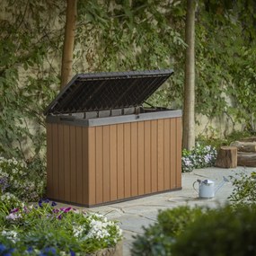 Cutie de depozitare pentru grădină Darwin 662L maro