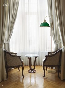 Lampadar design clasic realizat manual Lido