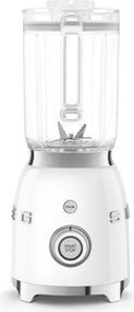 Blender Smeg BLF03WHEU, 800 W, 1,5 l, 18 000 rpm, 4 programe, 4 viteze + Impuls, Otel inoxidabil, Alb