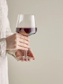 Pahar de vin suflat manual ,"Gildor", 490 ml