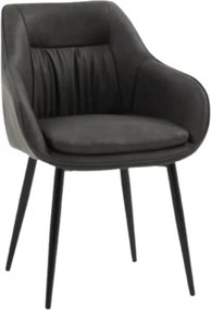 SCAUN TIP FOTOLIU MARIMAR -IMITATIE PIELE - GRI