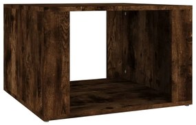 816557 vidaXL Noptieră, stejar fumuriu, 57x55x36 cm, lemn compozit