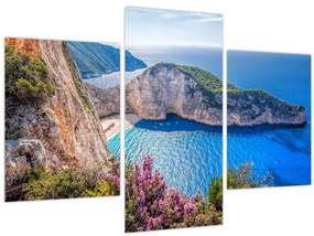 Tablou - Plaja Navagio, Grecia (90x60 cm)