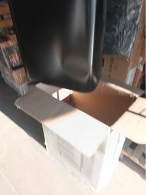 La mâna a doua: Cos pentru gunoi Brabantia Bo Touch Hi 1001260, 60 L, Inaltat, Deschidere lina si silentioasa, Negru mat