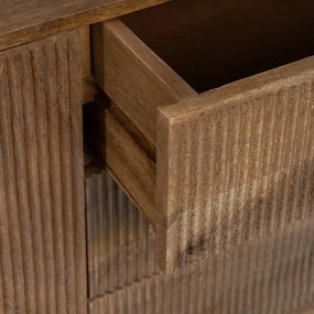 Comodă în culoare naturală joasă din lemn de mango 174x75 cm Apricot – Ixia