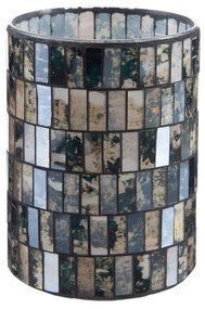 Vaza Mozaic din sticla 12,40 X 12,40 X 17,30