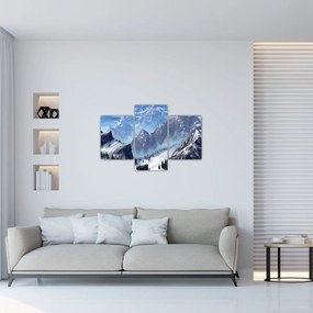 Tablou - Munții pictați (90x60 cm)