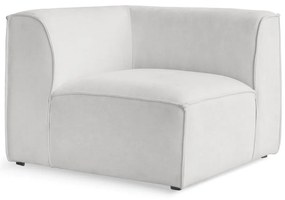 Modul pentru canapea alb (cu colț variabil) Flex Felix – Miuform
