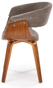 Scaun K545 gri/nuc H83 cm