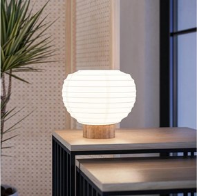 Eglo 44067 - Lampă de masă SUMMERHILL 1xE27/40W/230V alb/bej
