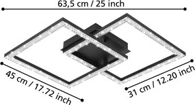Plafonieră LED LEJIAS LED/21W/230V Eglo 99799