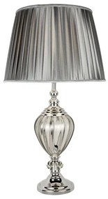 Searchlight EU3721CL - Lampă de masă GREYSON 1xE27/60W/230V