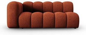 Modul pentru canapea cărămiziu (cu colț pe partea stângă ) Lupine – Micadoni Home