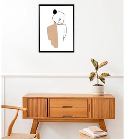 Poster 29x41 cm Female Body Abstract – Veronika Boulová