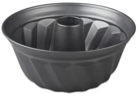 Forma de tort Muhler MR-4002, Otel carbon, Acoperire antiaderenta, Pana la 240C, 25x10,5 cm, Gri