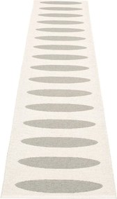 Covor tip traversă pentru interior și exterior gri 70x300 cm Ella Warm Grey – Pappelina