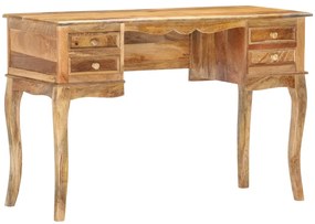 286307 vidaXL Birou, 115 x 45 x 75 cm, lemn masiv de mango