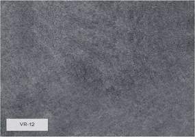 Canapea gri extensibilă cu tapițerie din catifea 225 cm Charming Charlie – Miuform